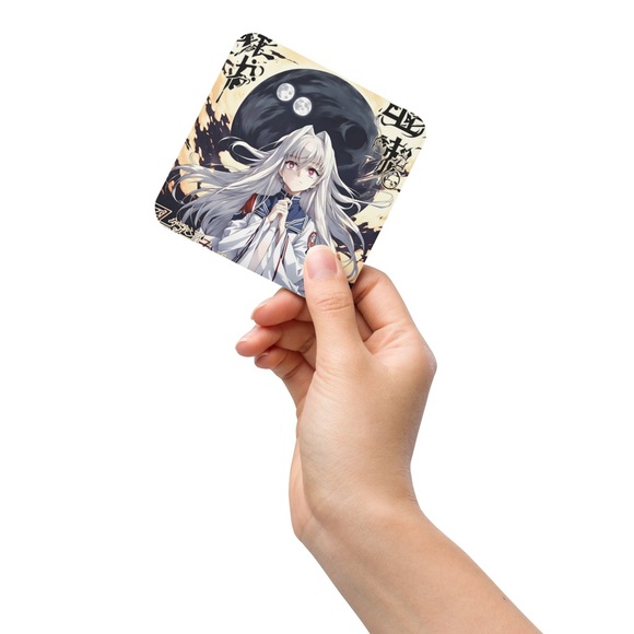 Cork-Back Anime Coaster NWT - Stylish & Functional - Picture 2 of 7